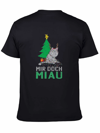 Grumpy Cat Christmas T-Shirt - Mir Doch Miau