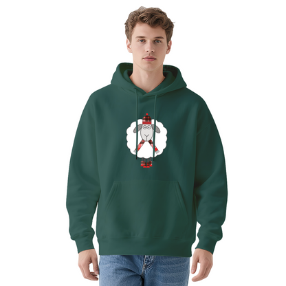 Cozy Plaid Sheep Winter Hoodie