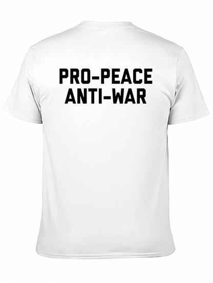 Pro-Peace Anti-War Graphic Tee