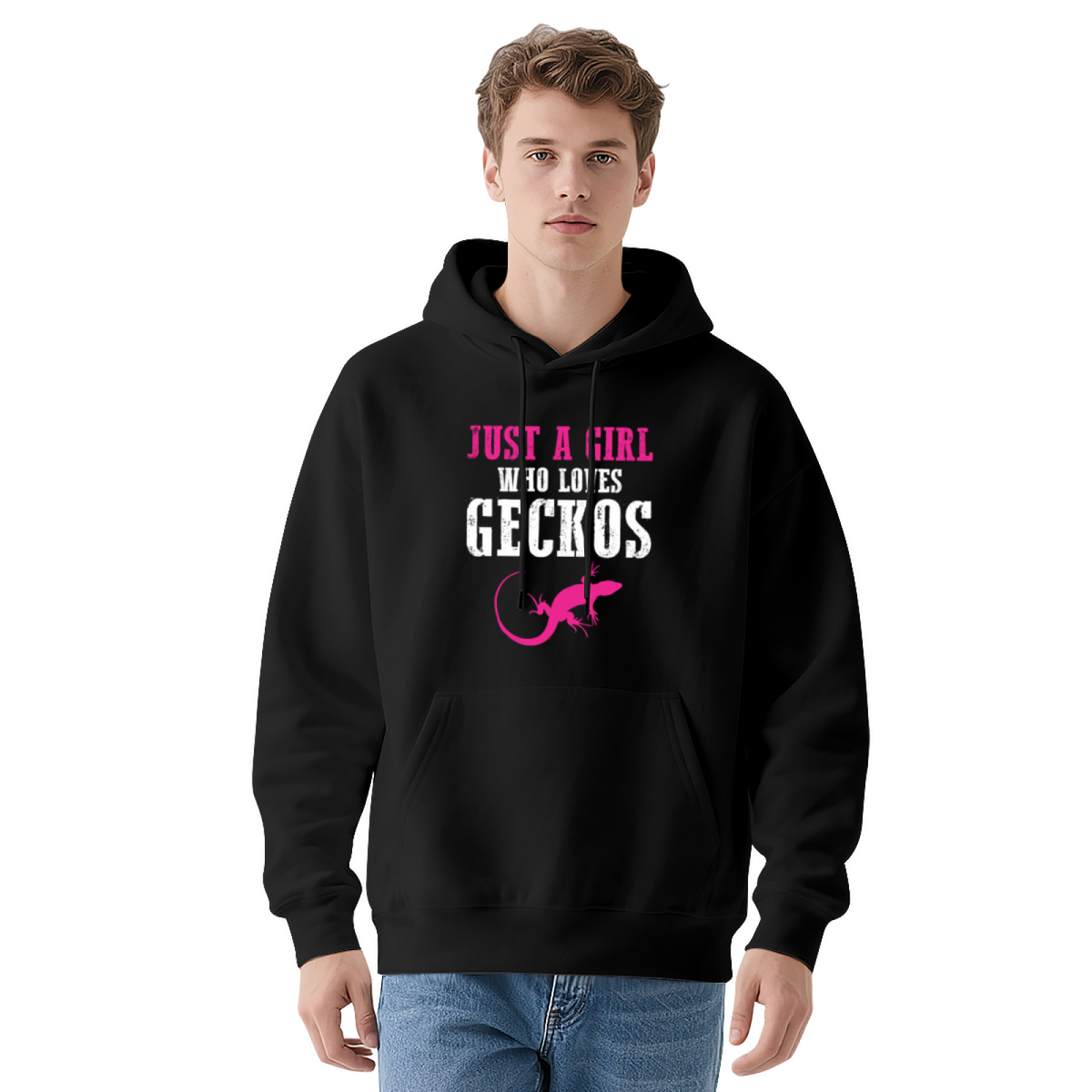 Just A Girl Who Loves Geckos Hoodie