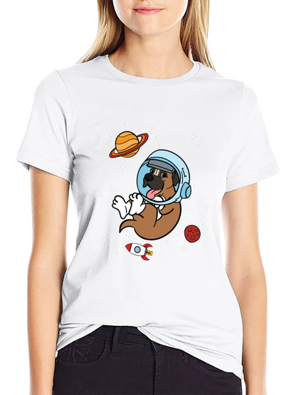 Astronaut Dog T-Shirt - Space Pup