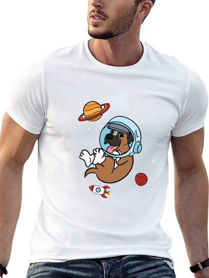 Astronaut Dog T-Shirt - Space Pup