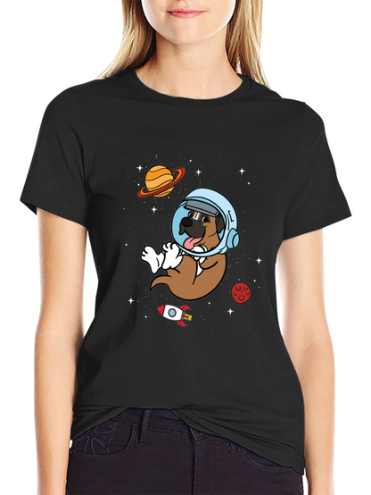 Astronaut Dog T-Shirt - Space Pup