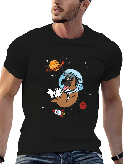 Astronaut Dog T-Shirt - Space Pup