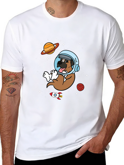 Astronaut Dog T-Shirt - Space Pup