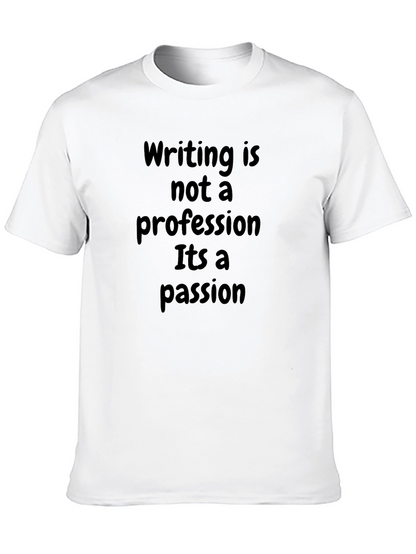 Writers Passion Graphic T-Shirt