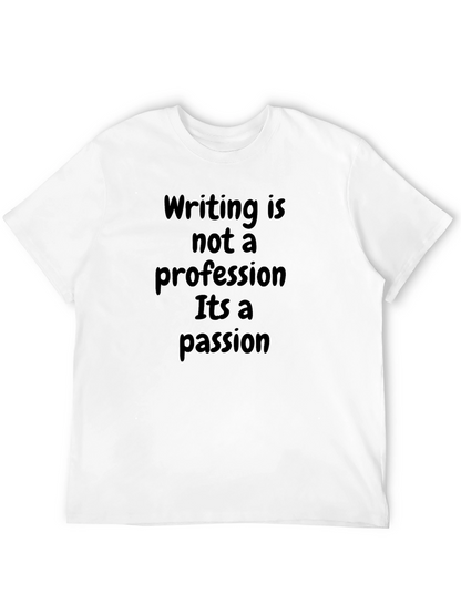 Writers Passion Graphic T-Shirt