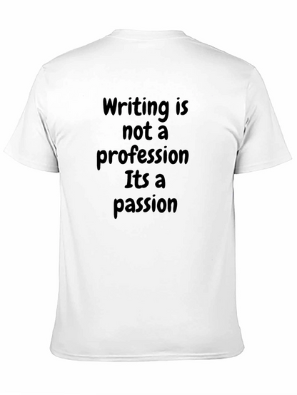 Writers Passion Graphic T-Shirt