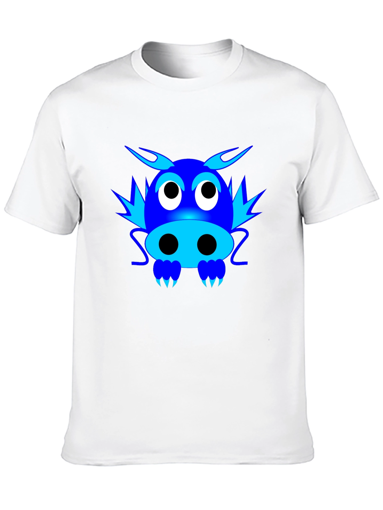 Cartoon Dragon Graphic T-Shirt
