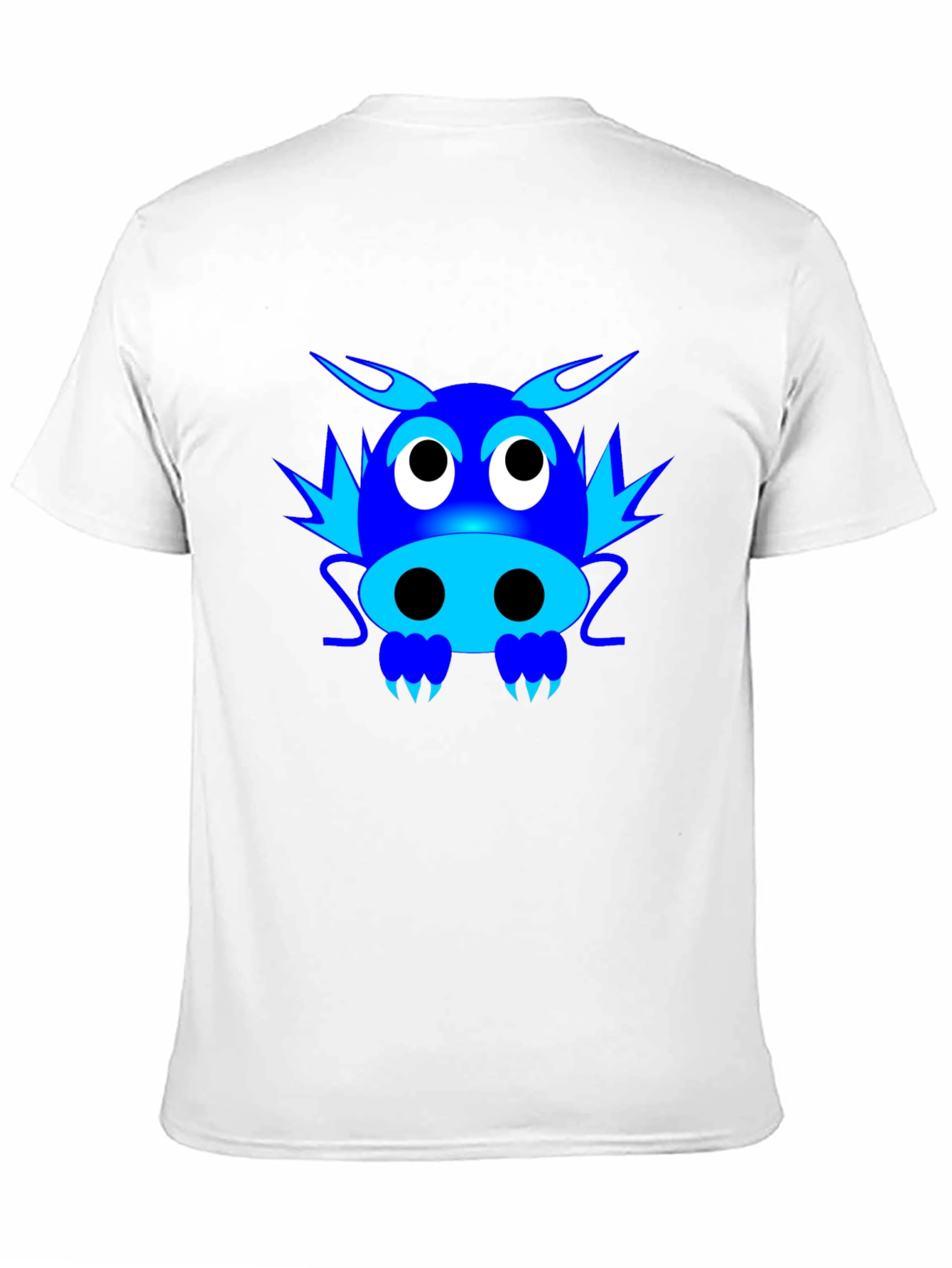 Cartoon Dragon Graphic T-Shirt