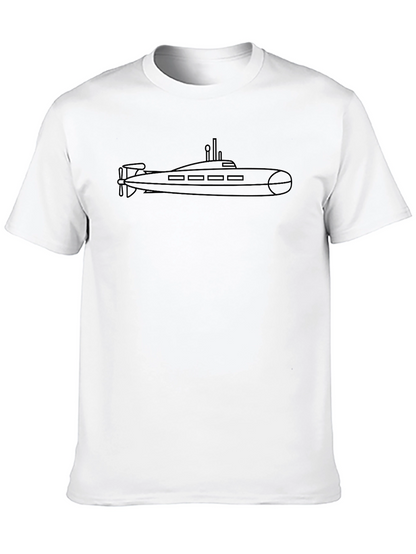 Submarine Graphic Tee - Classic Sub Design