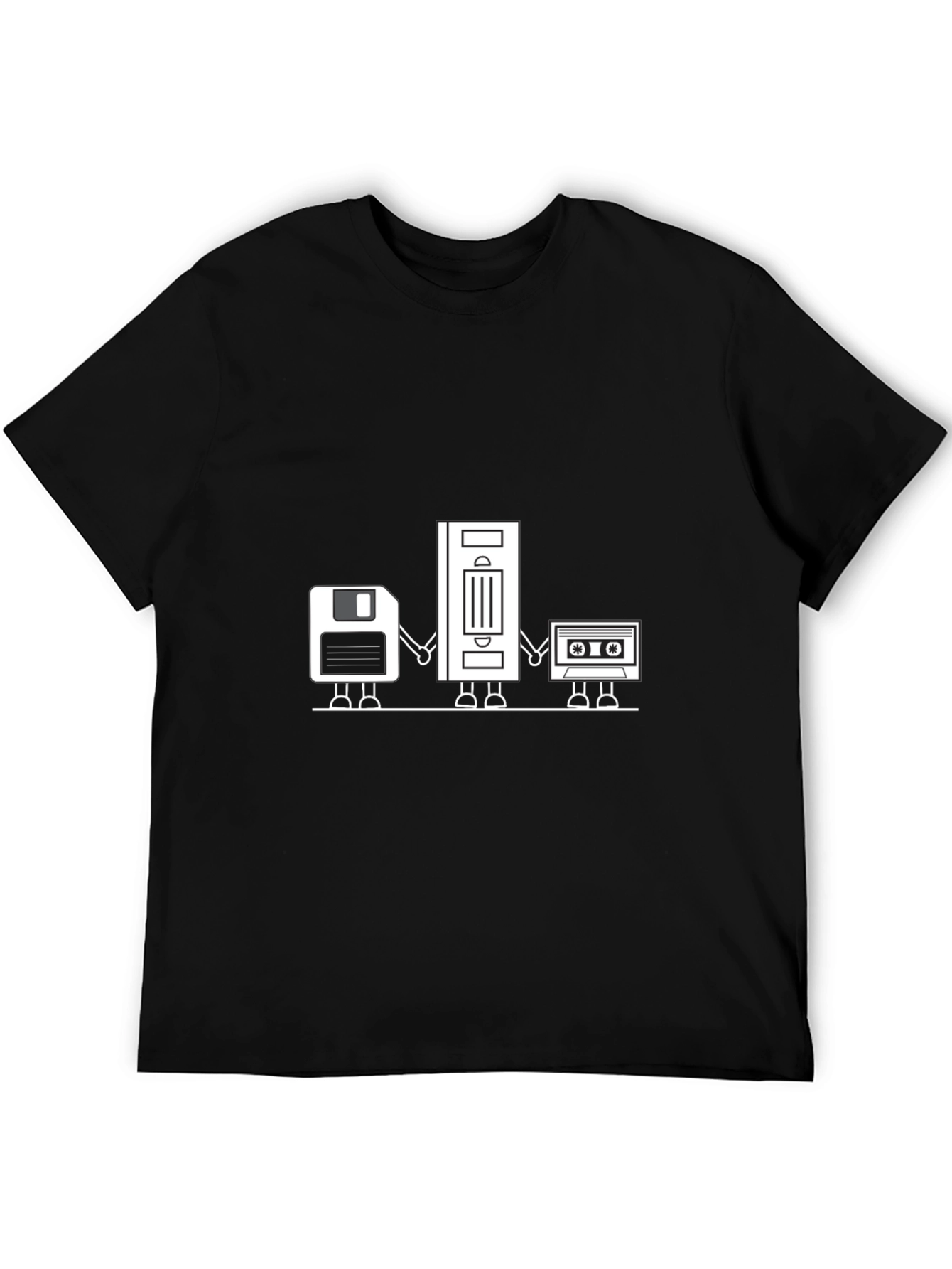 Retro Tech Buddies Graphic Tee