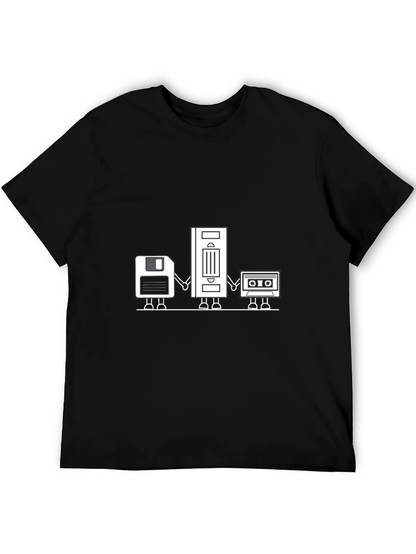 Retro Tech Buddies Graphic Tee