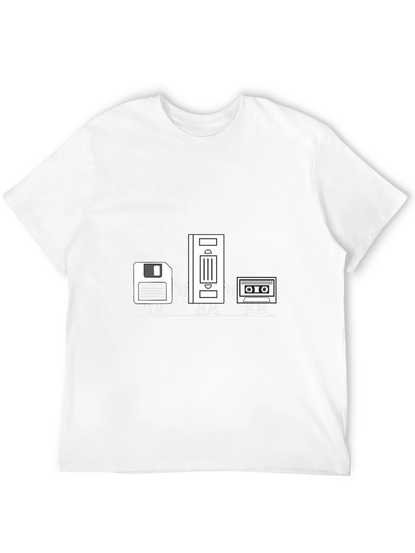Retro Tech Buddies Graphic Tee