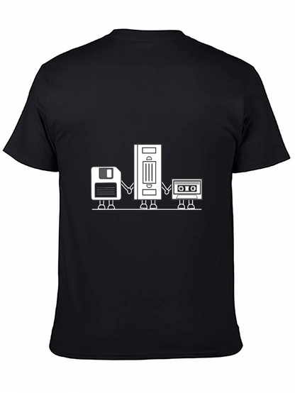 Retro Tech Buddies Graphic Tee