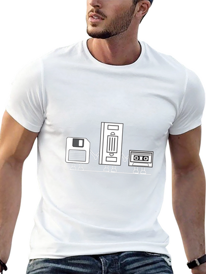 Retro Tech Buddies Graphic Tee