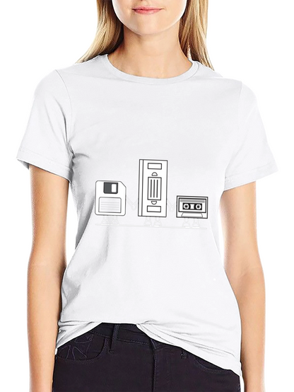 Retro Tech Buddies Graphic Tee