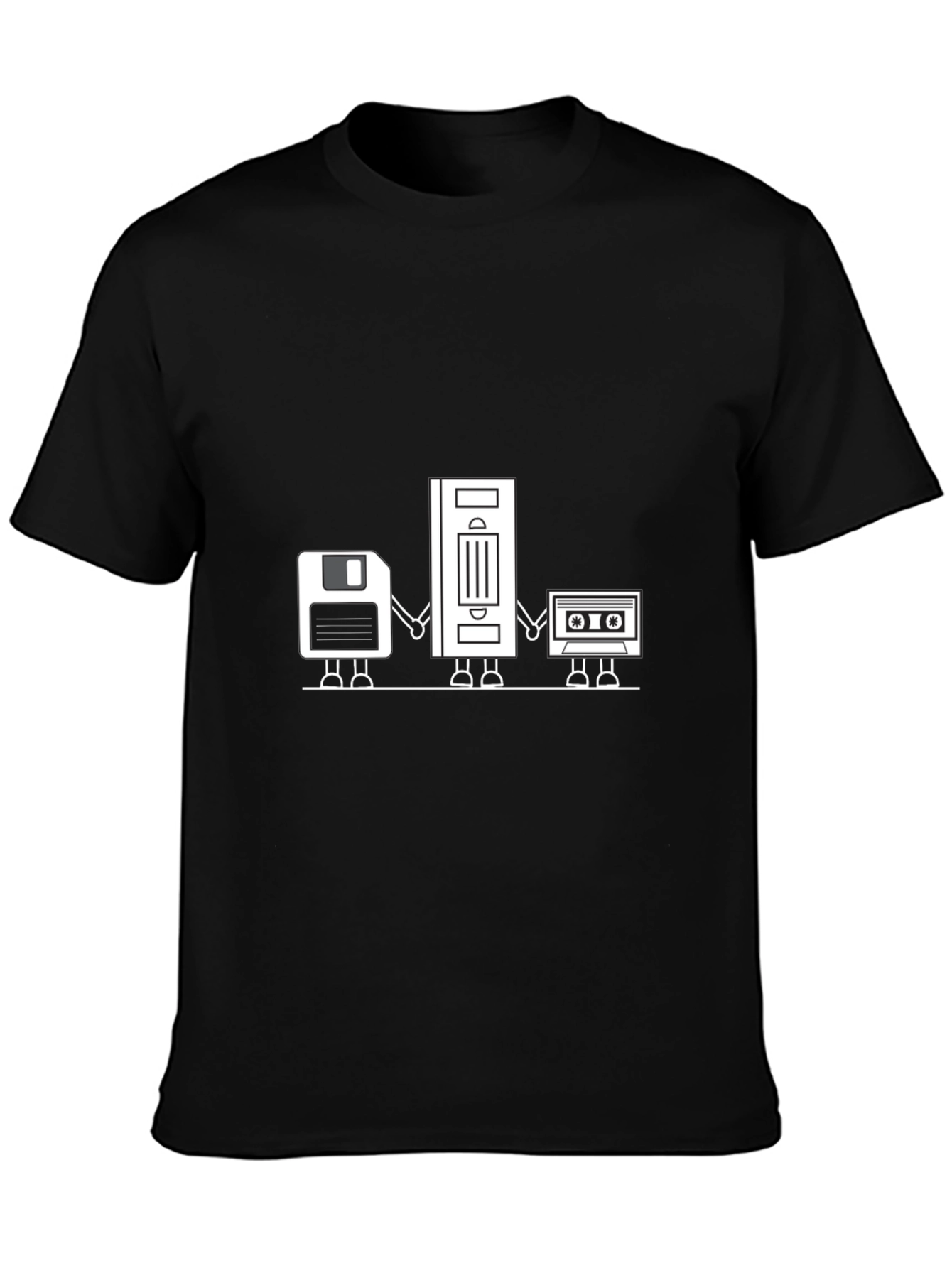 Retro Tech Buddies Graphic Tee