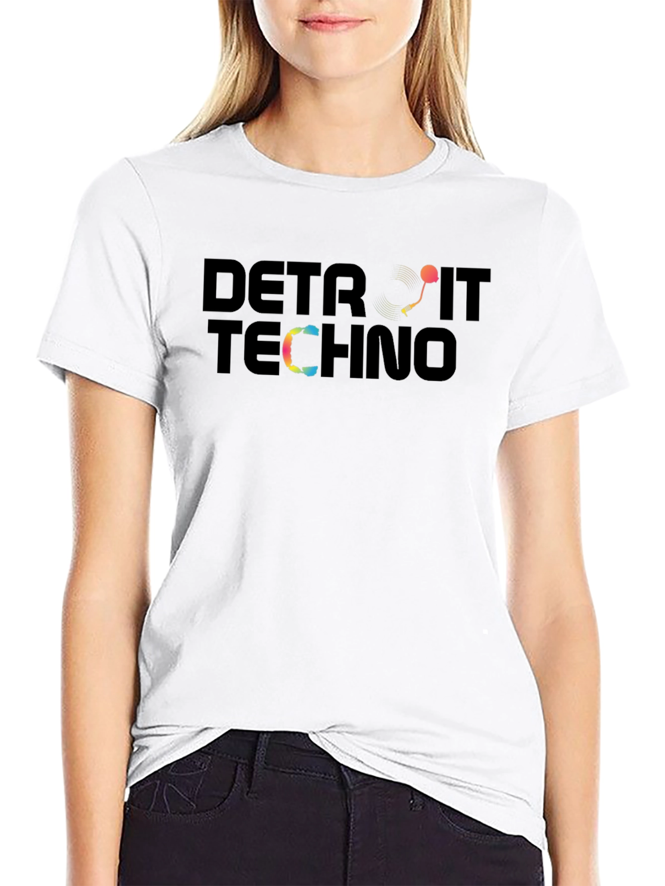 Detroit Techno Graphic T-Shirt