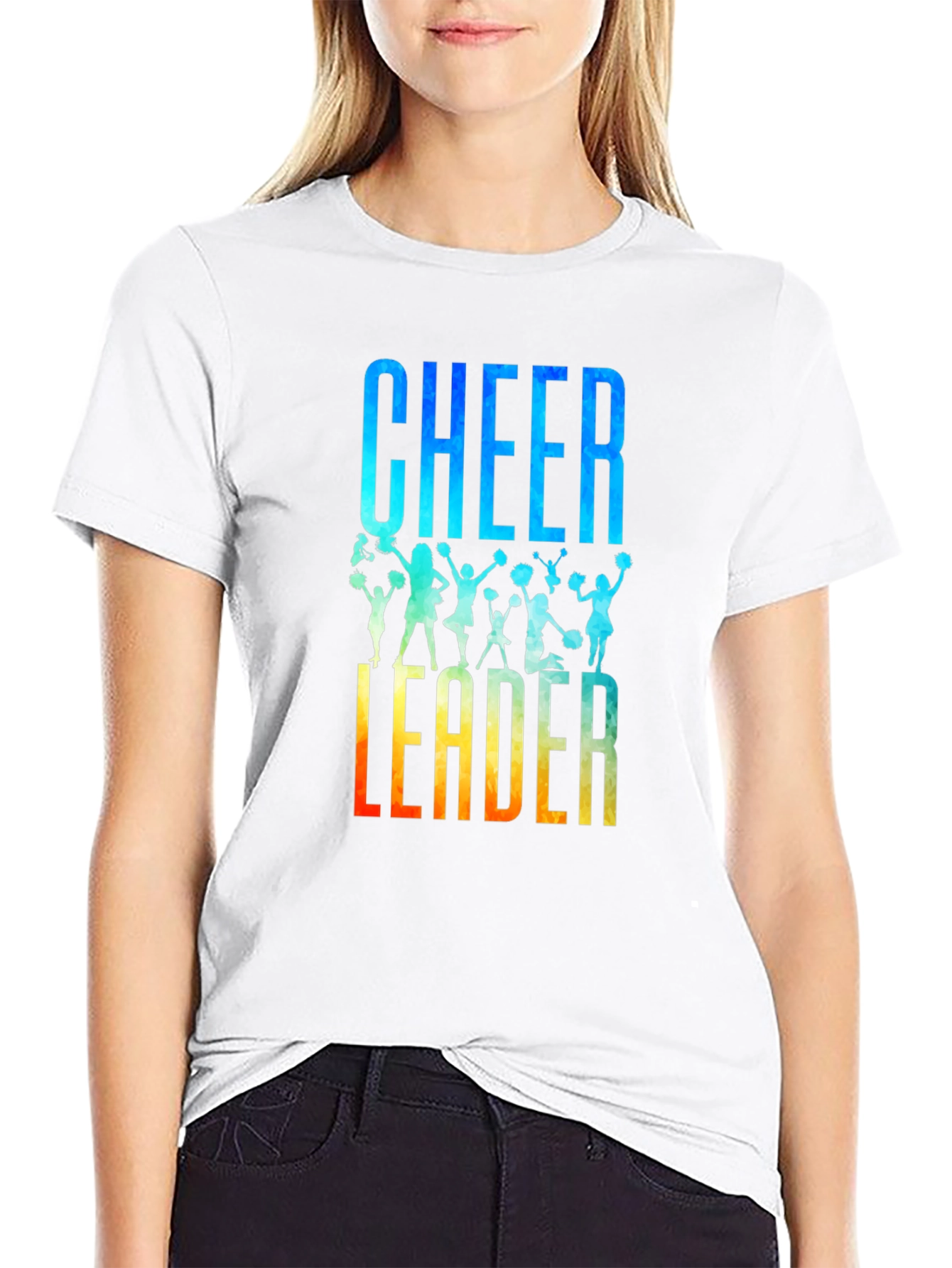 Cheerleader Graphic Tee