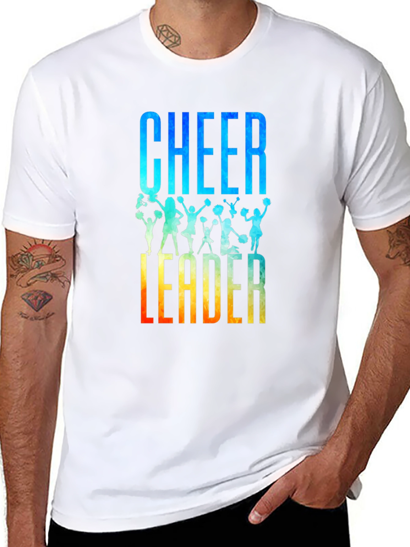 Cheerleader Graphic Tee