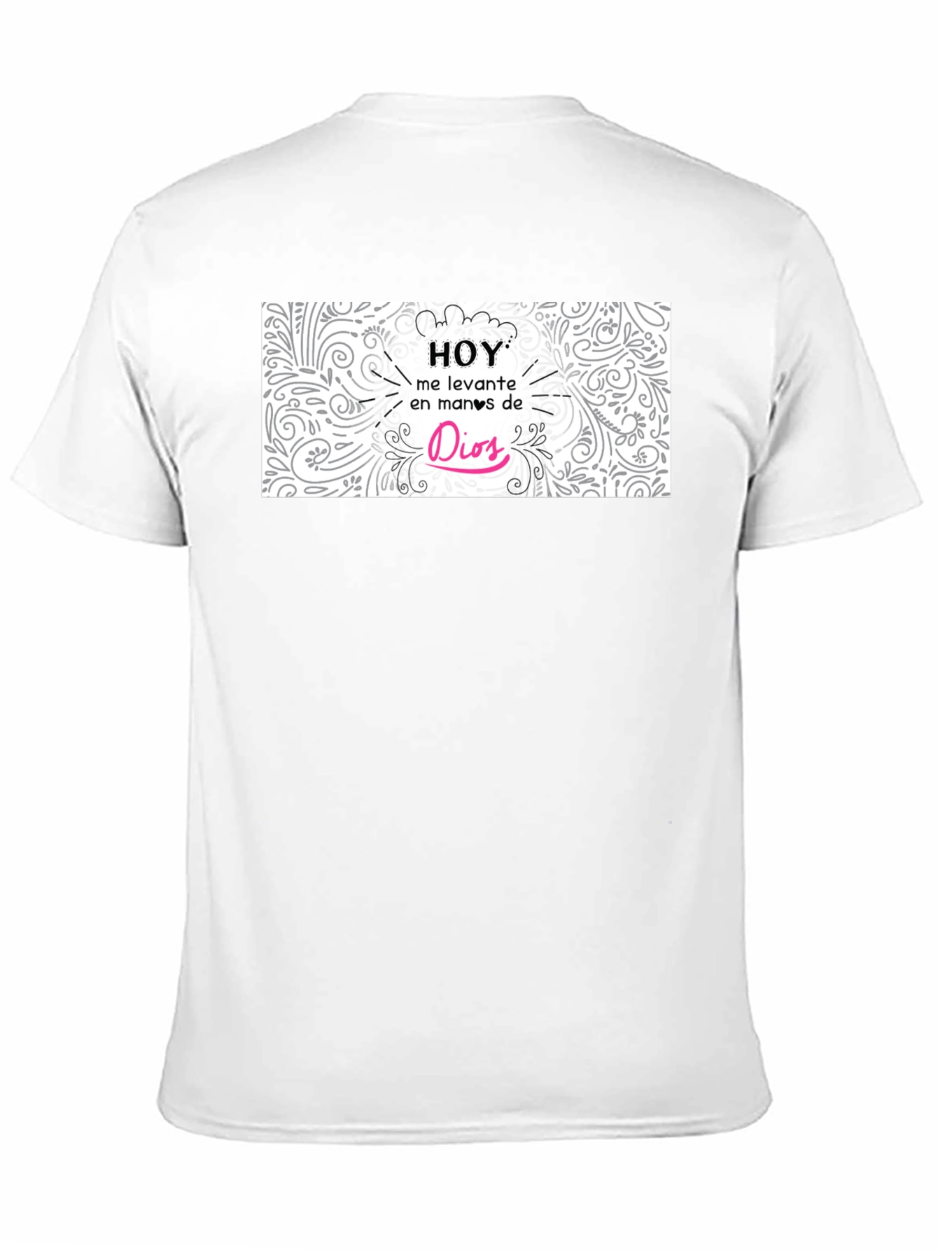 Hoy En Manos De Dios Black T-Shirt