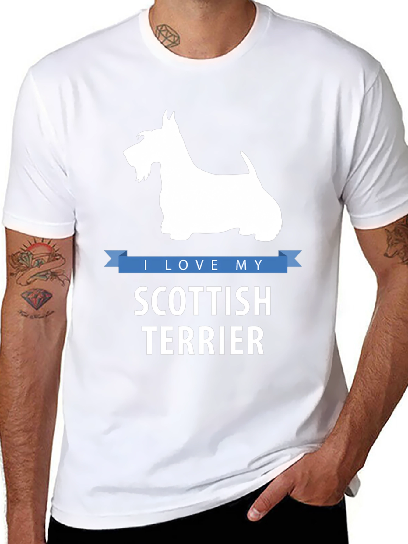 I Love My Scottish Terrier T-Shirt