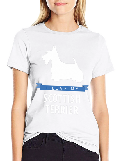 I Love My Scottish Terrier T-Shirt