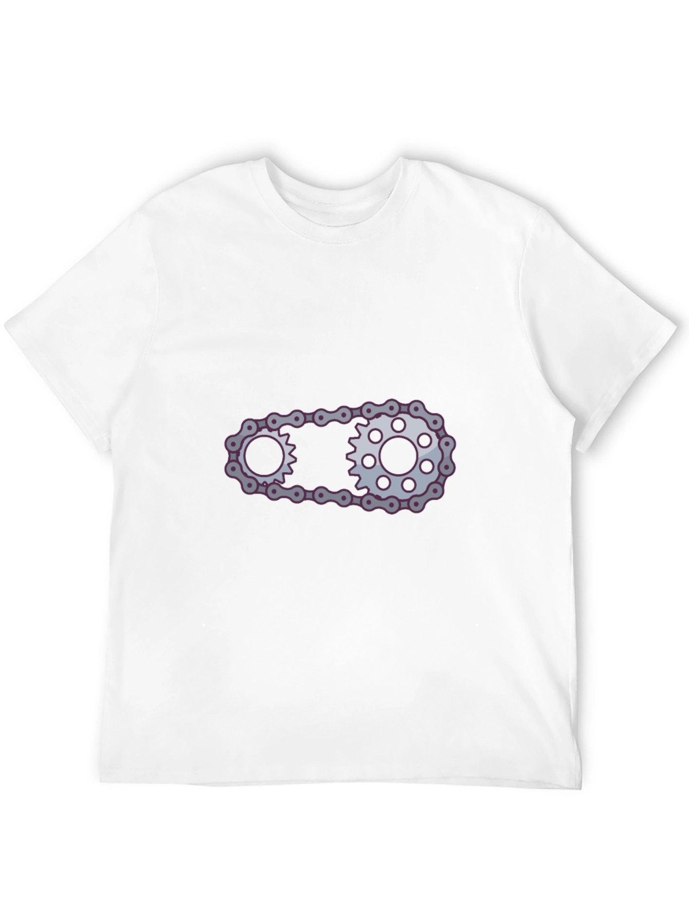 Cool Chain Graphic Black Tee