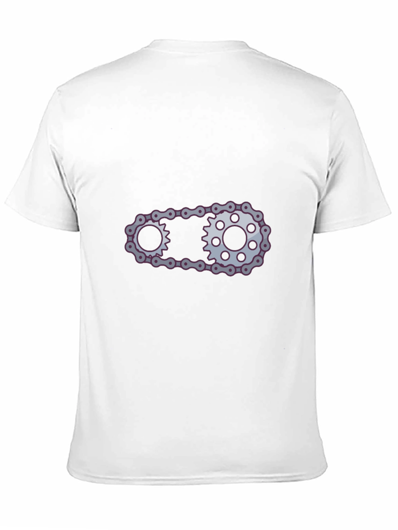 Cool Chain Graphic Black Tee