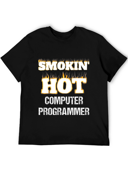 Smokin Hot Computer Programmer Graphic Tee