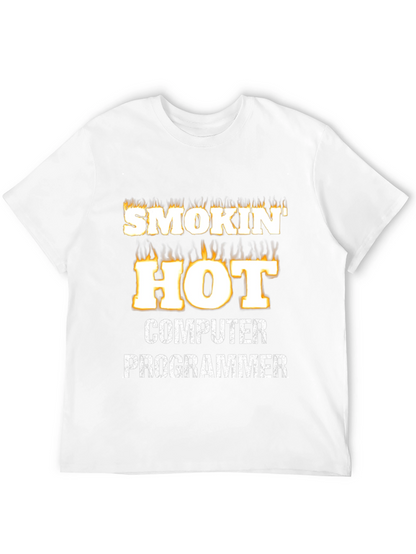 Smokin Hot Computer Programmer Graphic Tee