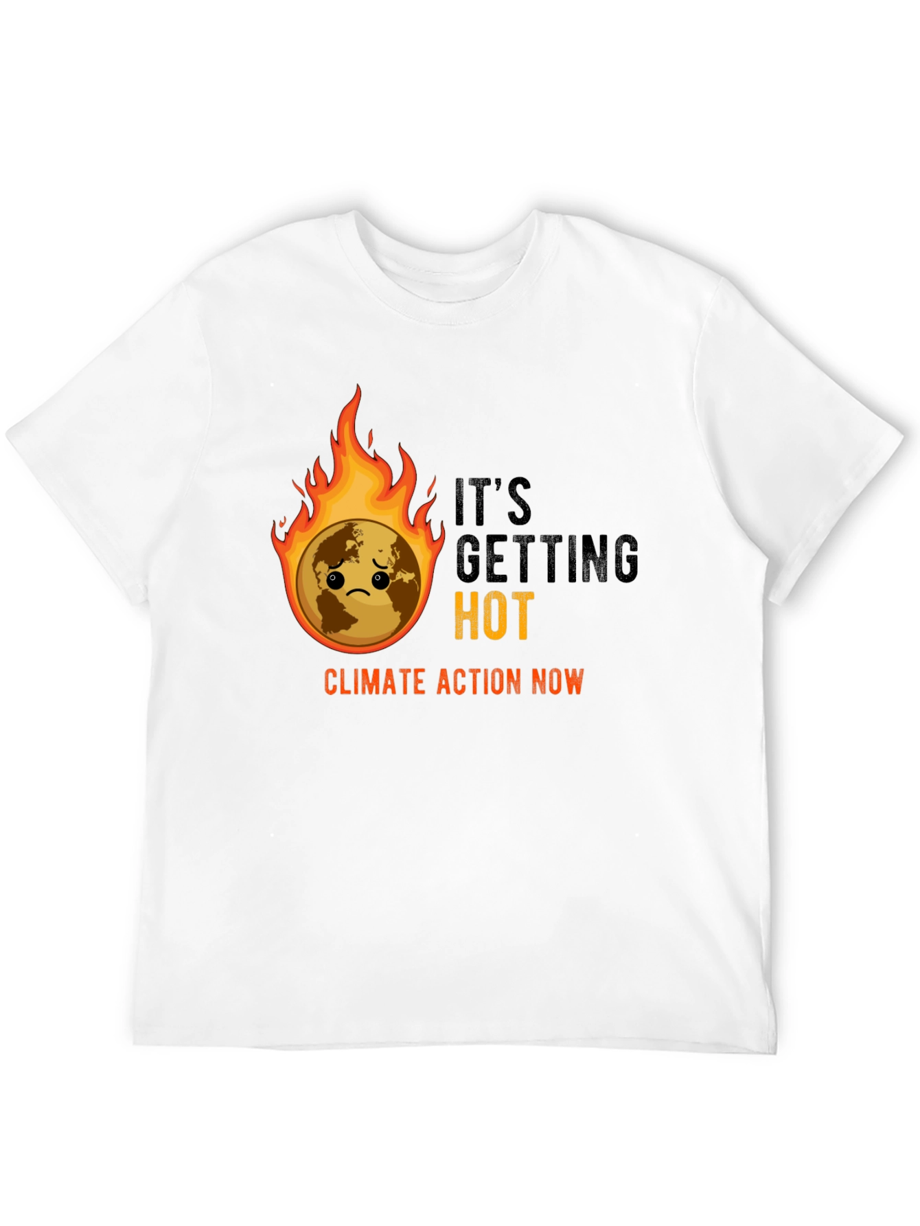 Climate Action Now T-Shirt - Global Warming Awareness
