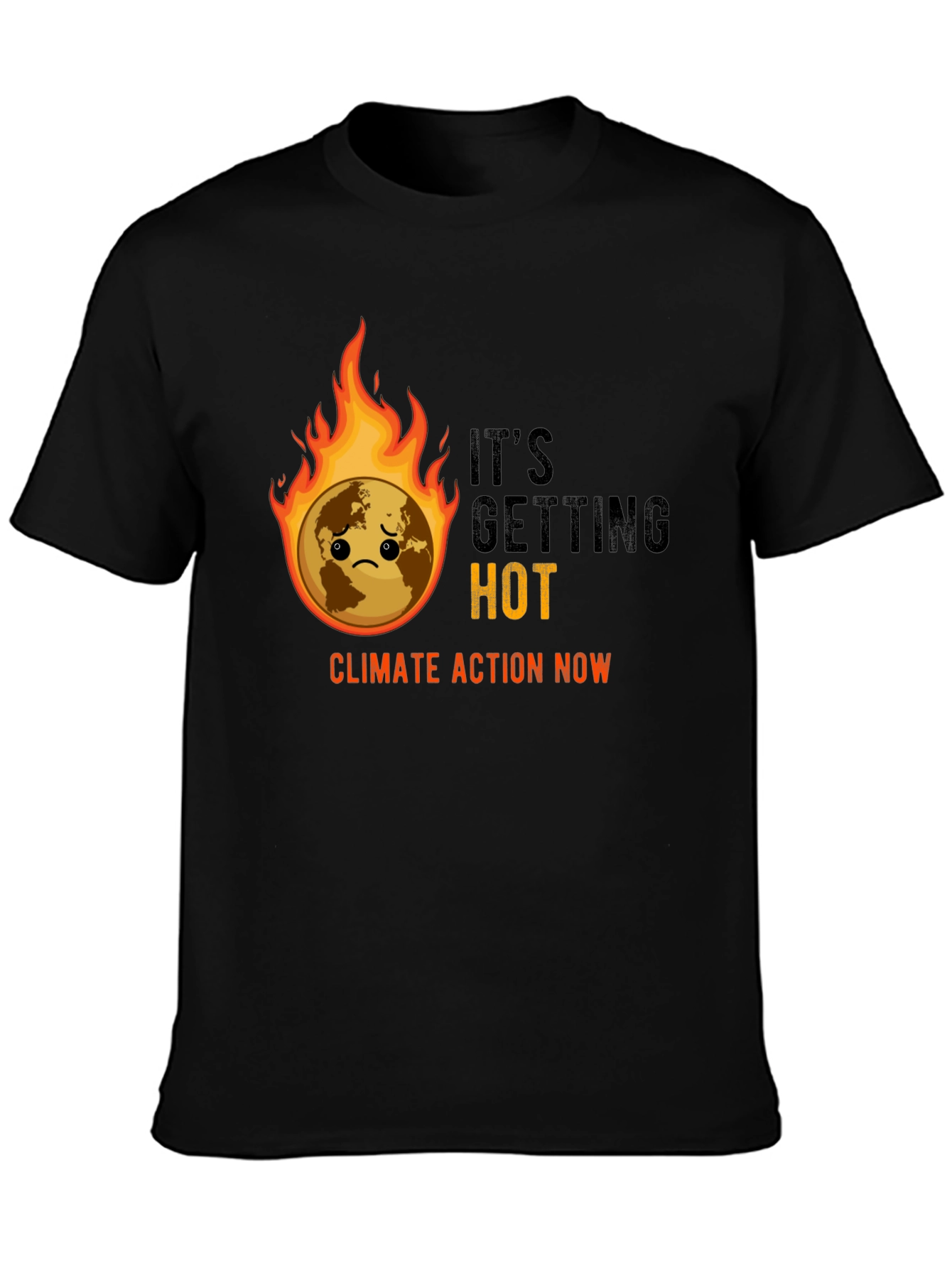 Climate Action Now T-Shirt - Global Warming Awareness