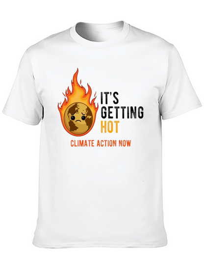 Climate Action Now T-Shirt - Global Warming Awareness