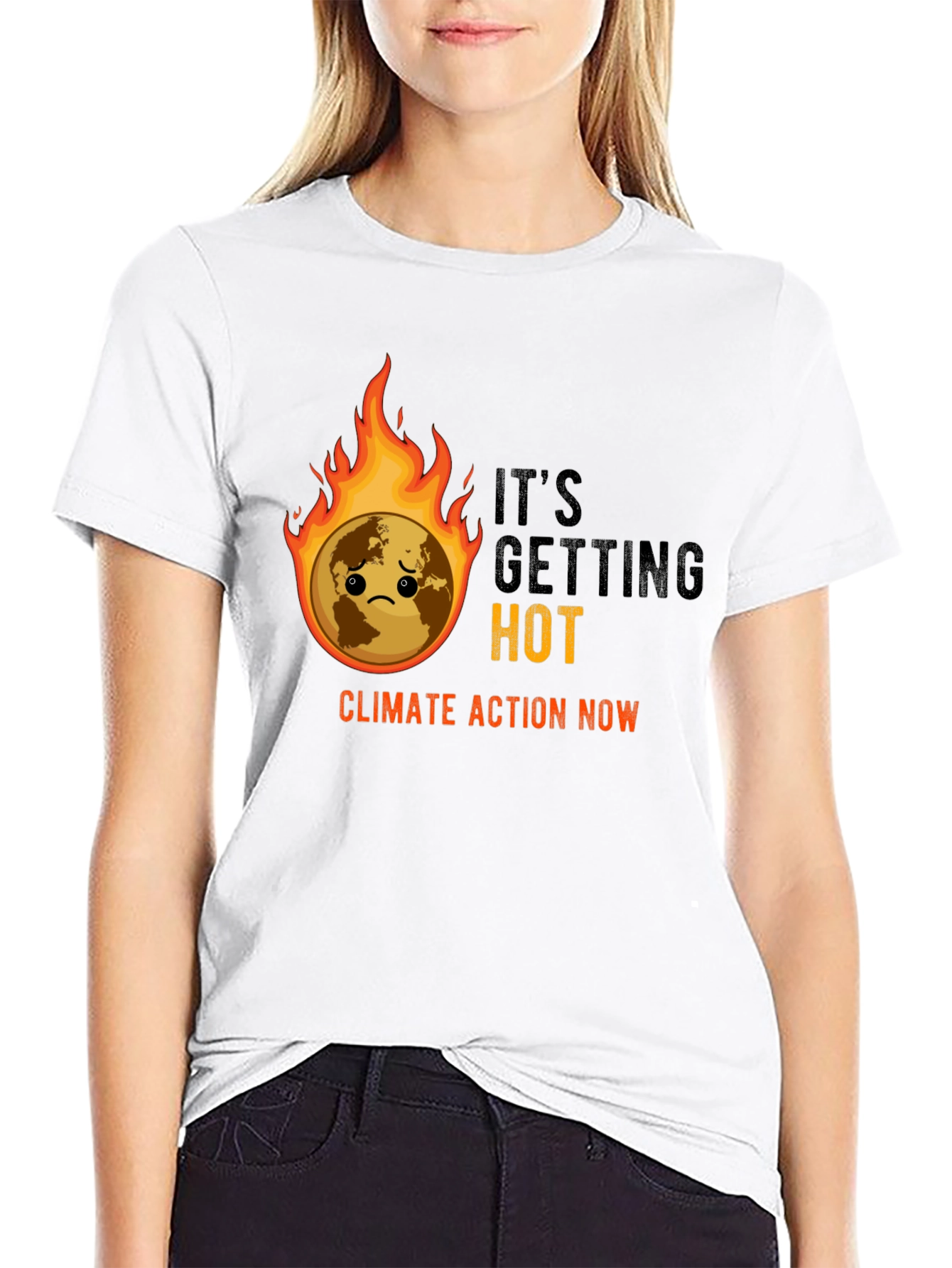 Climate Action Now T-Shirt - Global Warming Awareness