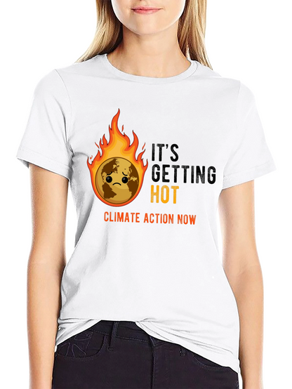Climate Action Now T-Shirt - Global Warming Awareness