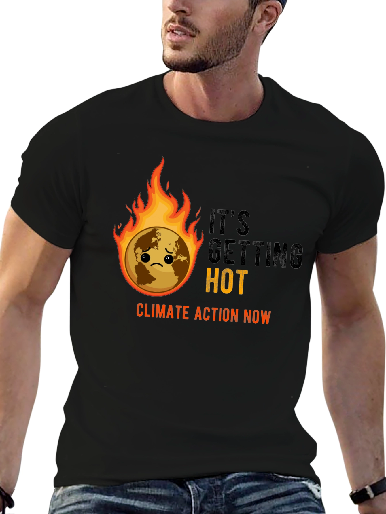 Climate Action Now T-Shirt - Global Warming Awareness