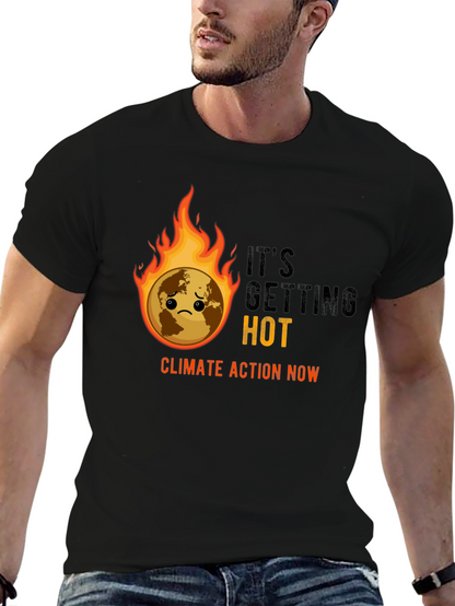 Climate Action Now T-Shirt - Global Warming Awareness