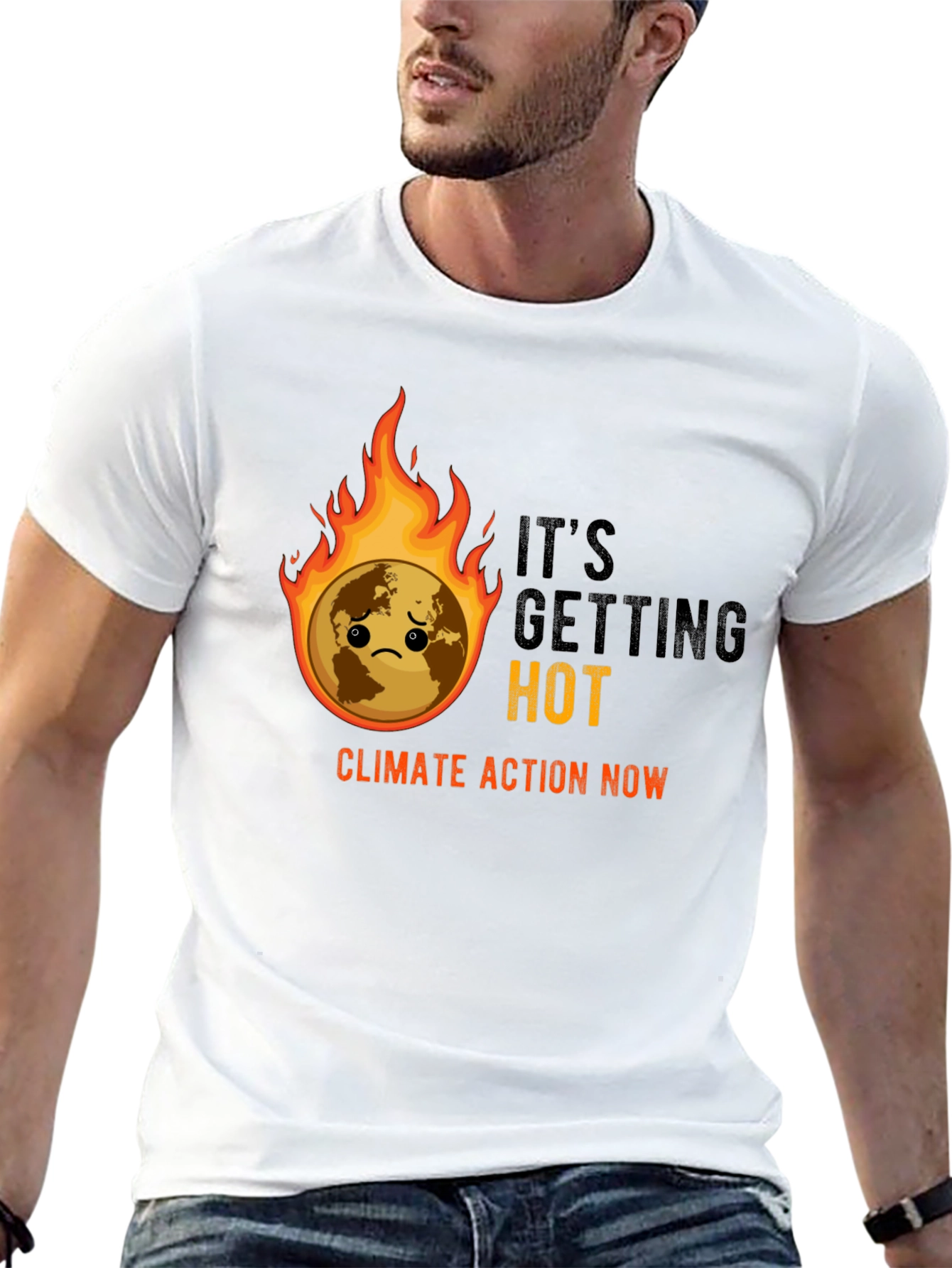 Climate Action Now T-Shirt - Global Warming Awareness