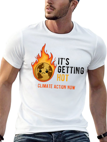 Climate Action Now T-Shirt - Global Warming Awareness