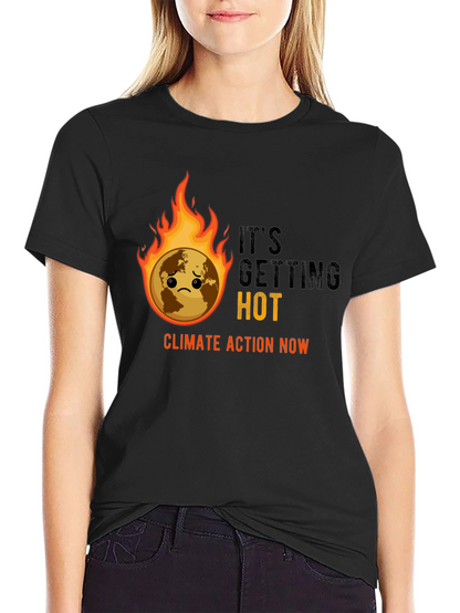 Climate Action Now T-Shirt - Global Warming Awareness