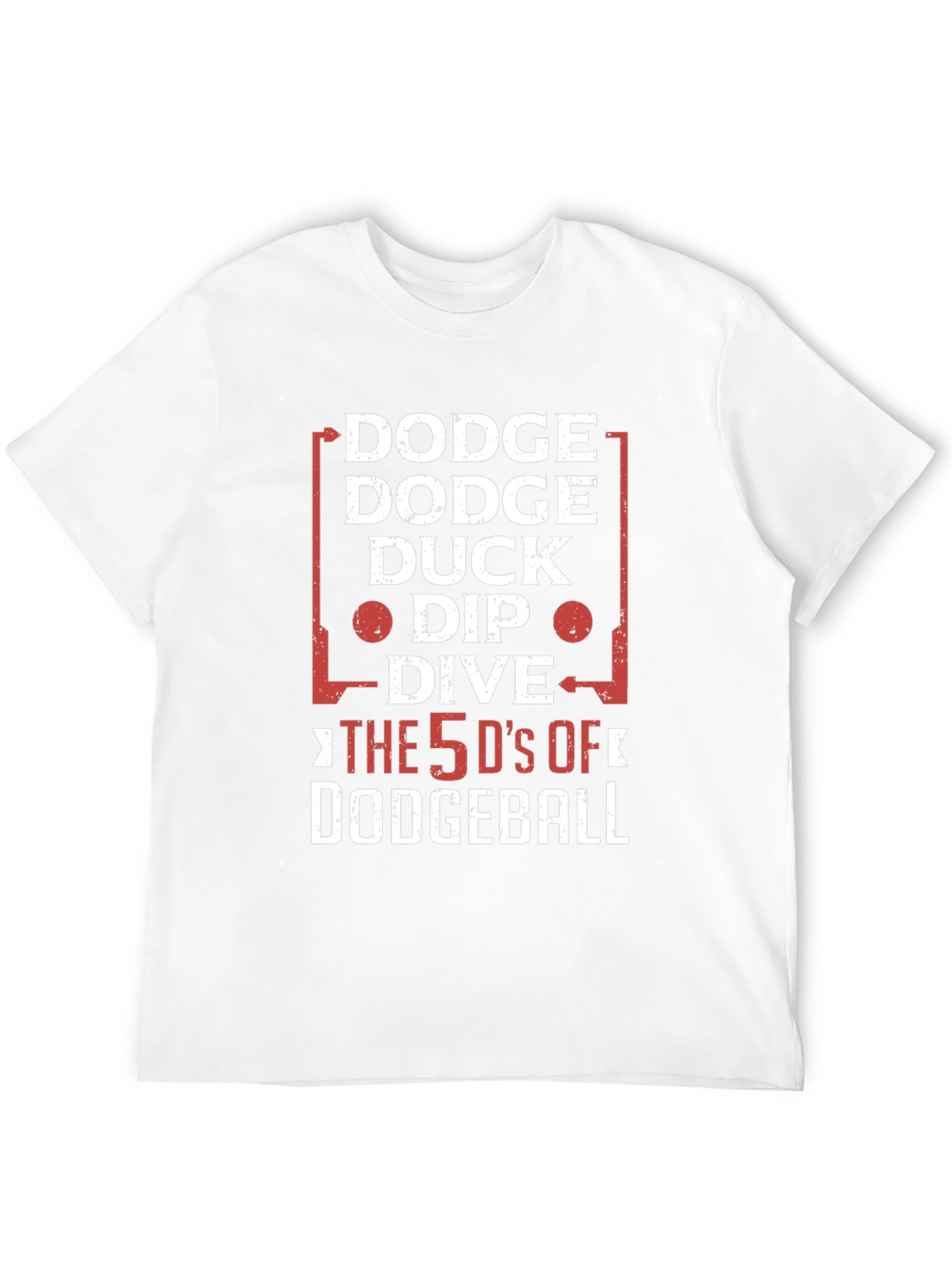 Dodgeball 5 Ds Funny Graphic T-Shirt