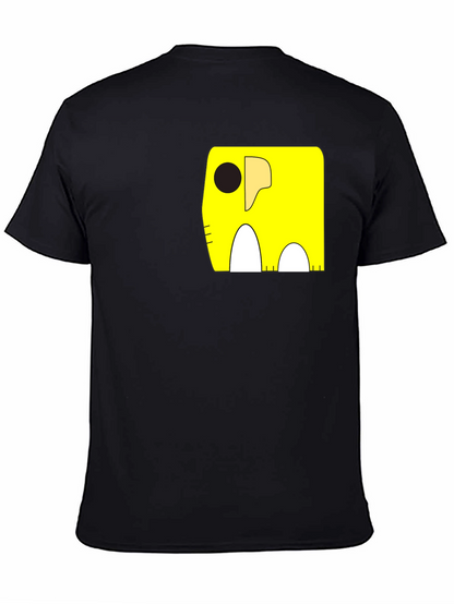 Cartoon Elephant Pocket T-Shirt