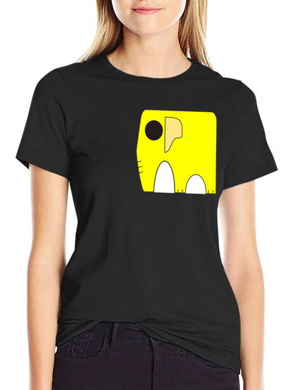 Cartoon Elephant Pocket T-Shirt