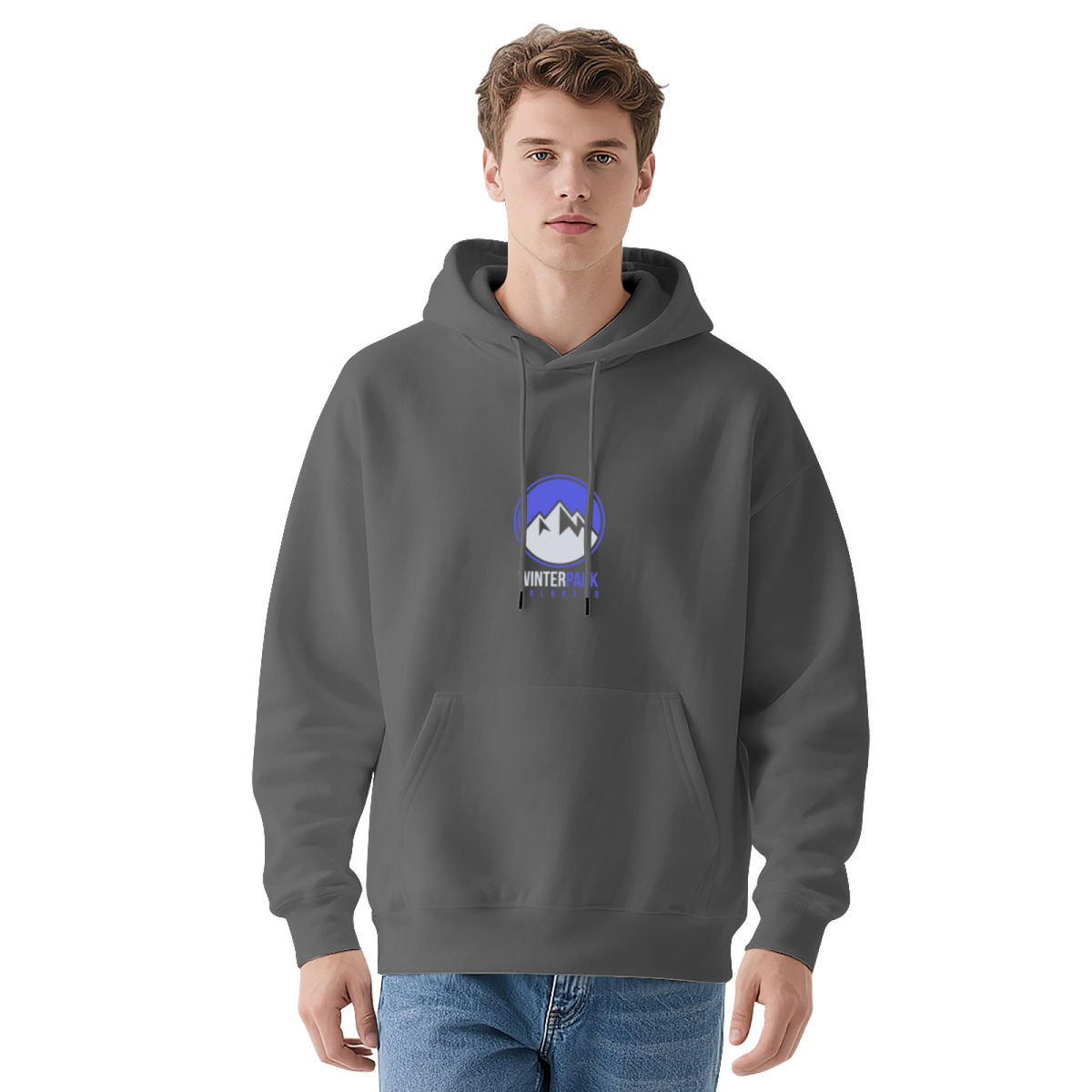 Winter Park Colorado Mountain Logo Hoodie