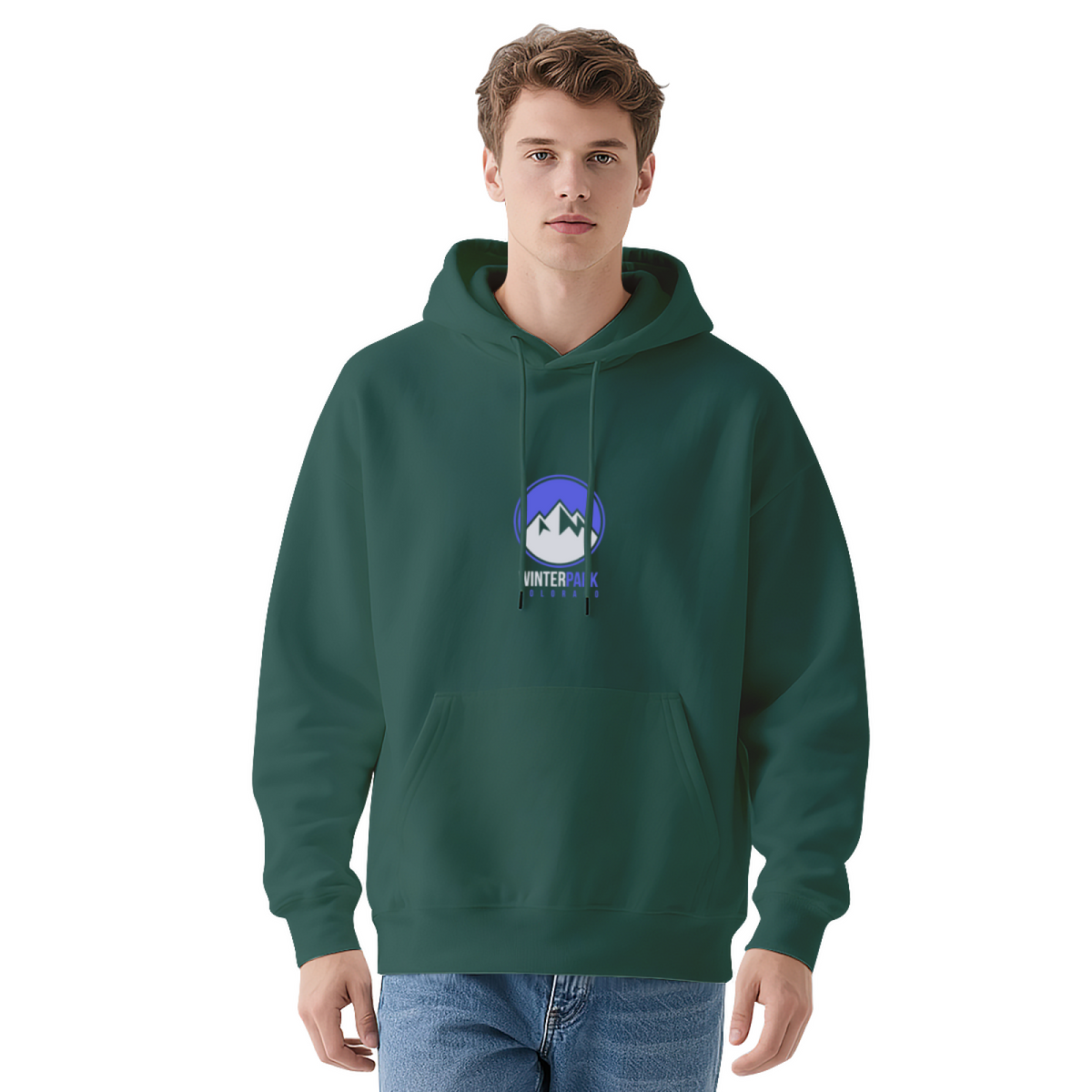 Winter Park Colorado Mountain Logo Hoodie