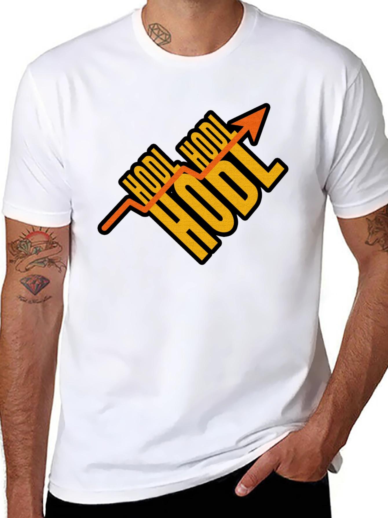 HODL Crypto Tee - Rise Up