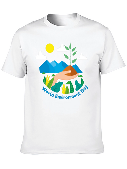 Eco-Friendly World Environment Day Graphic Tee