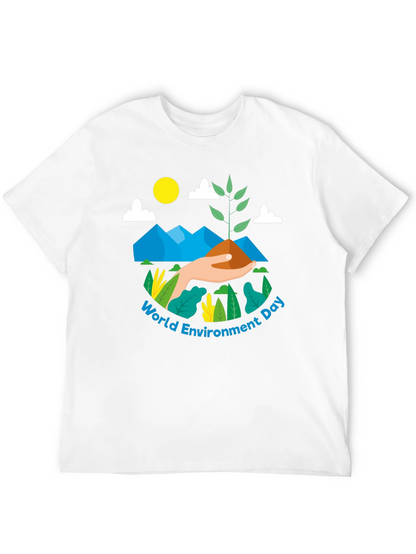 Eco-Friendly World Environment Day Graphic Tee